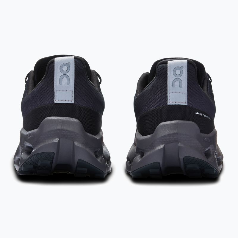 Кросівки для бігу чоловічі On Cloudsurfer Trail Waterproof black/eclipse 11