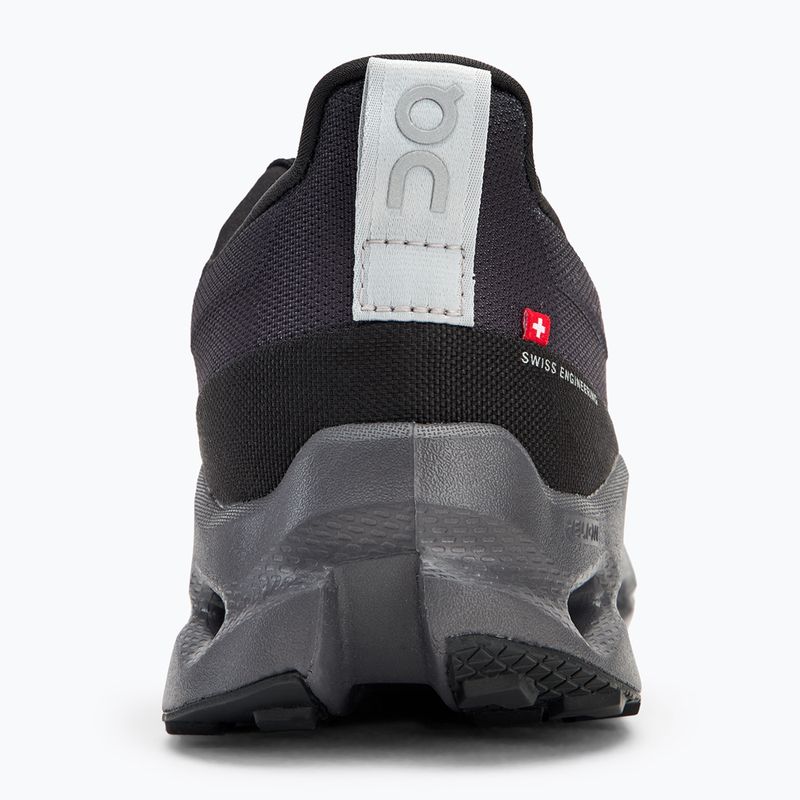 Кросівки для бігу чоловічі On Cloudsurfer Trail Waterproof black/eclipse 6