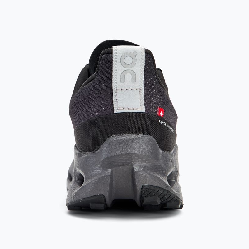 Кросівки для бігу жіночі On Cloudsurfer Trail Waterproof black/eclipse 6