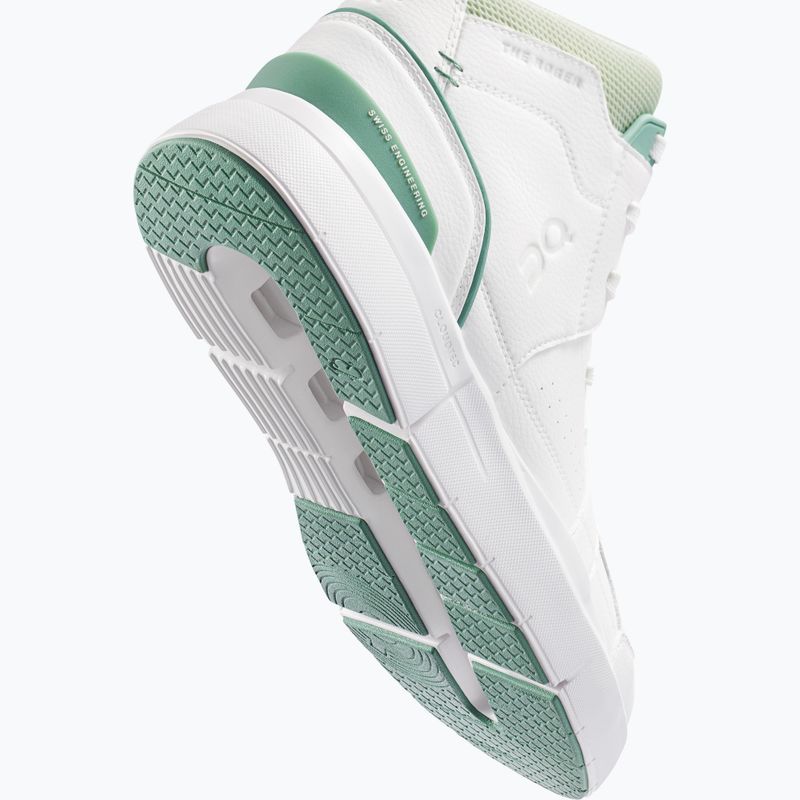 Кросівки чоловічі On Running The Roger Clubhouse MID white/green 15