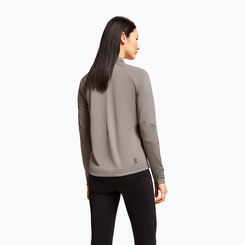 Кофта для бігу жіноча On Climate Shirt cinder 3