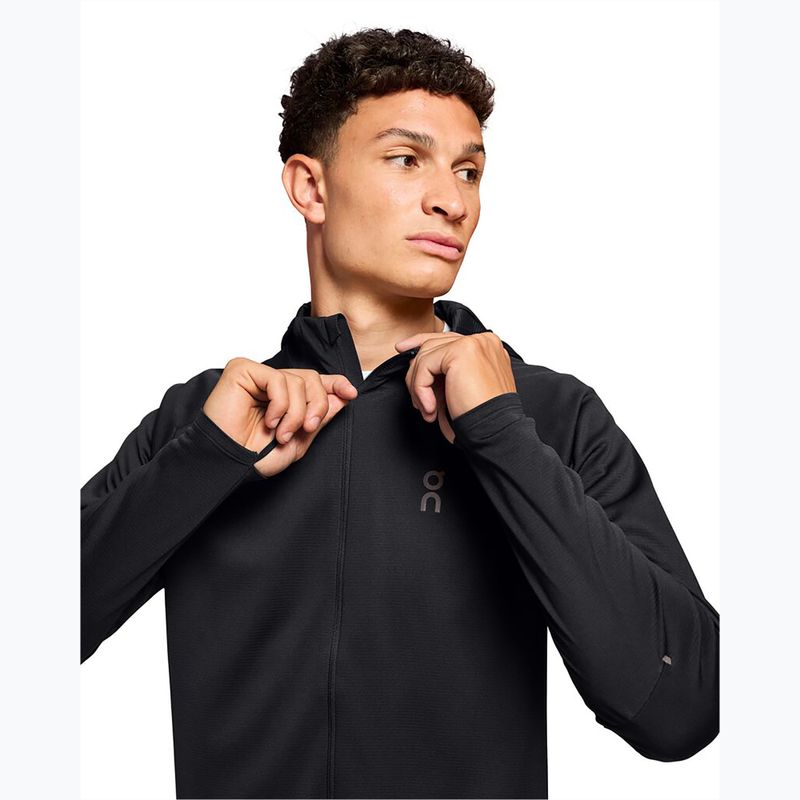 Кофта для бігу чоловіча On Climate Zip Hoodie black 4