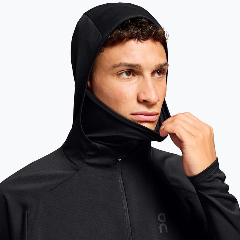 Кофта для бігу чоловіча On Climate Zip Hoodie black 5