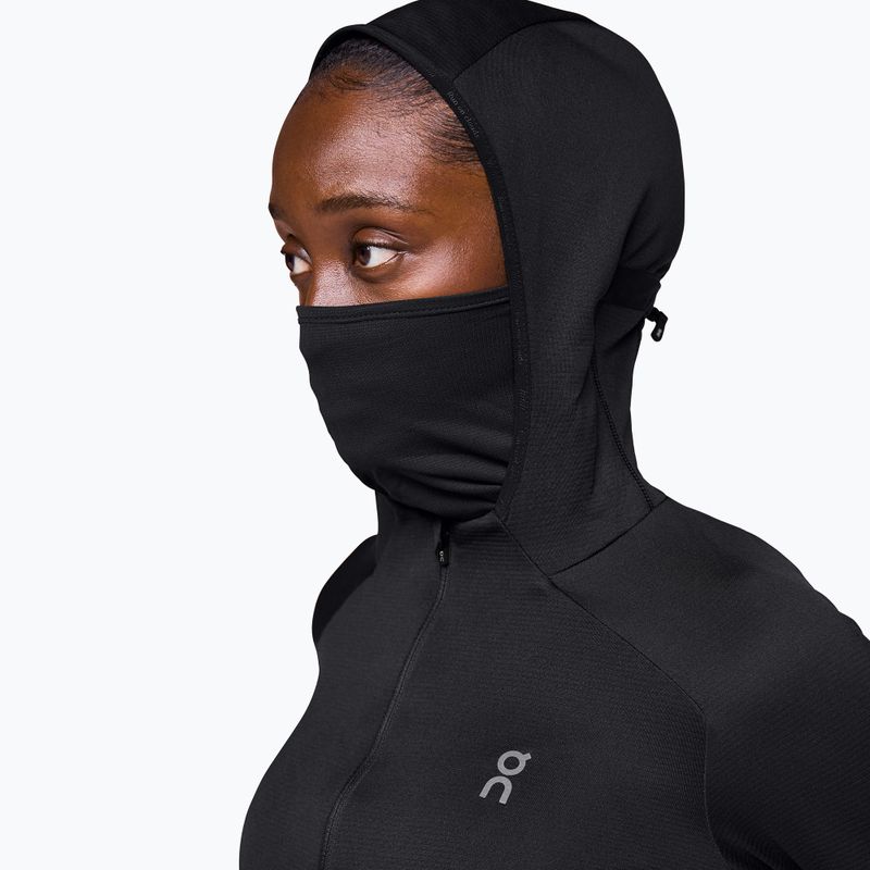 Кофта для бігу жіноча On Climate Zip Hoodie black 6