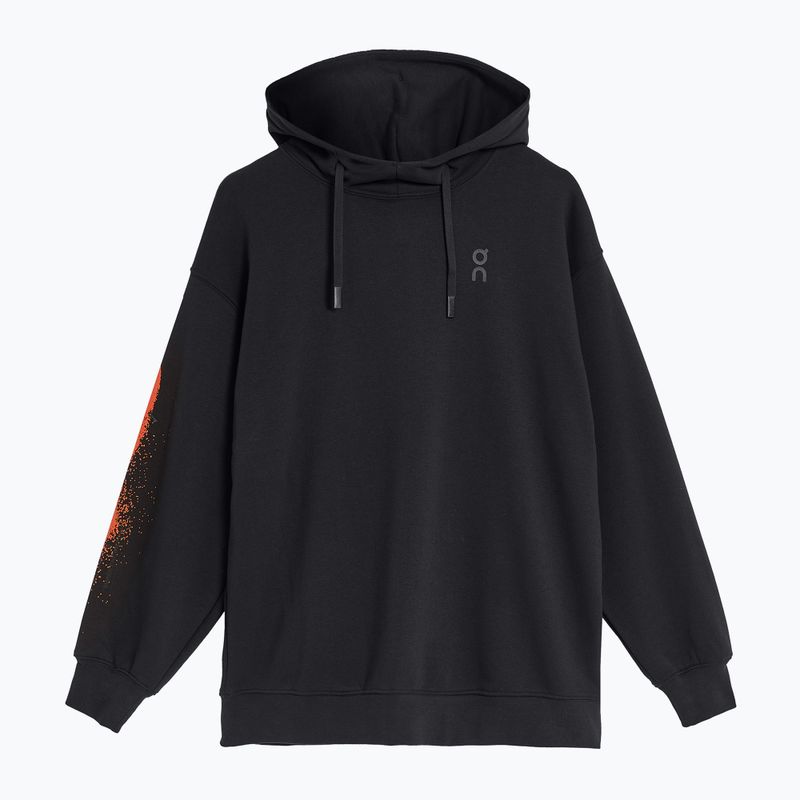 Кофта для бігу чоловіча On Running Club Hoodie Cloud black 7