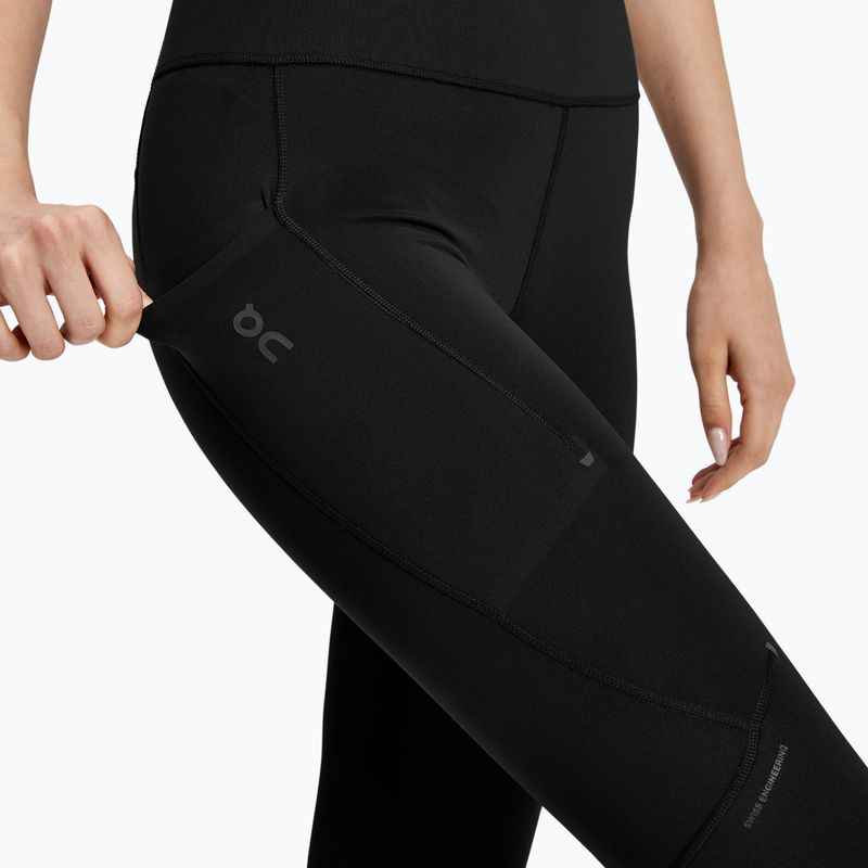 Легінси для бігу жіночі On Performance 7/8 black 4