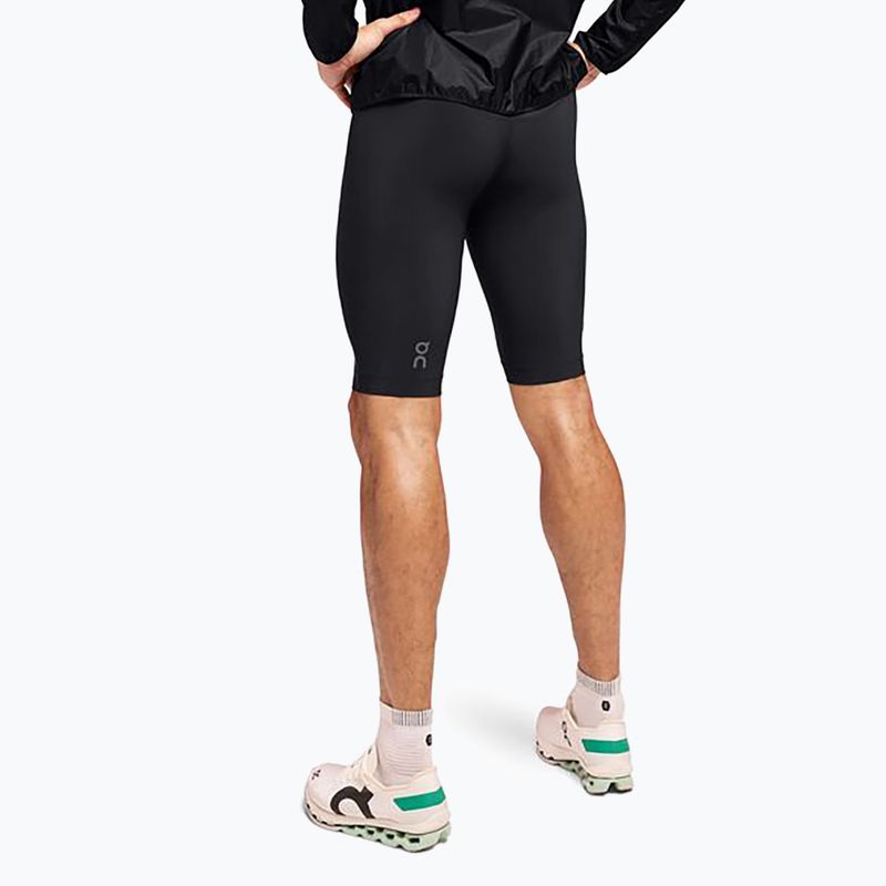 Шорти для бігу чоловічі On Running Race Tights Half black 3