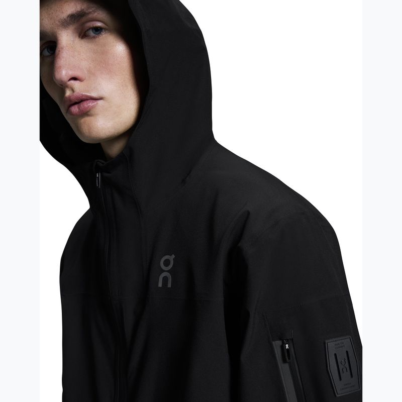 Чоловіча куртка On Trek чорна 4