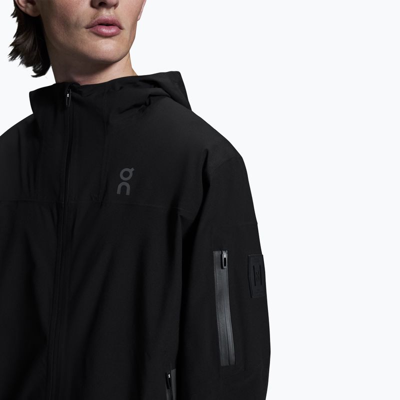 Чоловіча куртка On Trek чорна 5