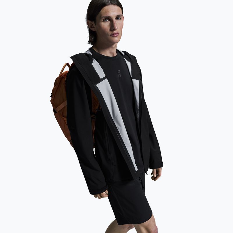 Чоловіча куртка On Trek чорна 7