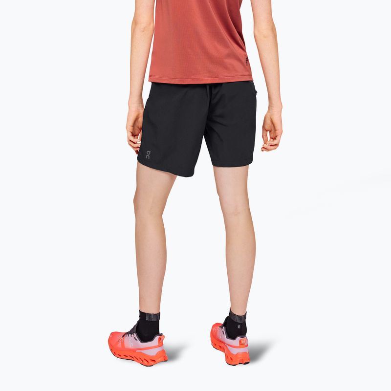 Шорти трекінгові жіночі On Trek black 3