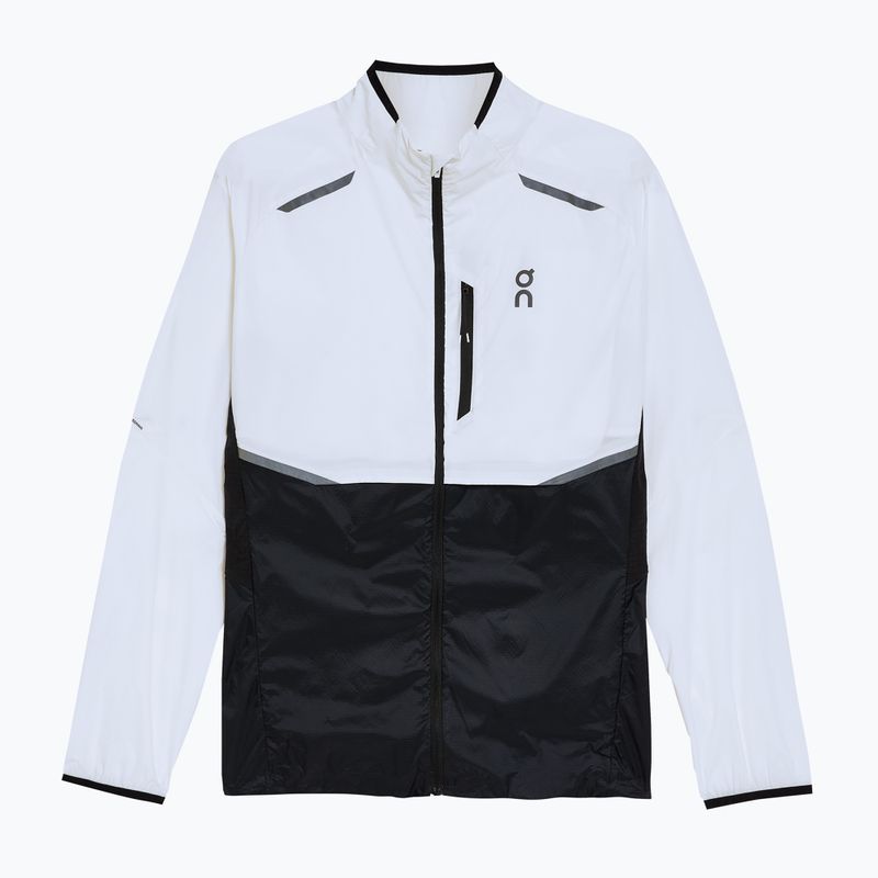 Куртка для бігу чоловіча On Running Weather white/black
