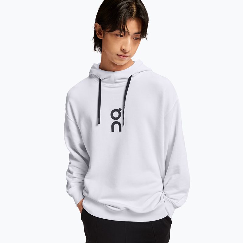 Кофта чоловіча On Running Club Hoodie white 3