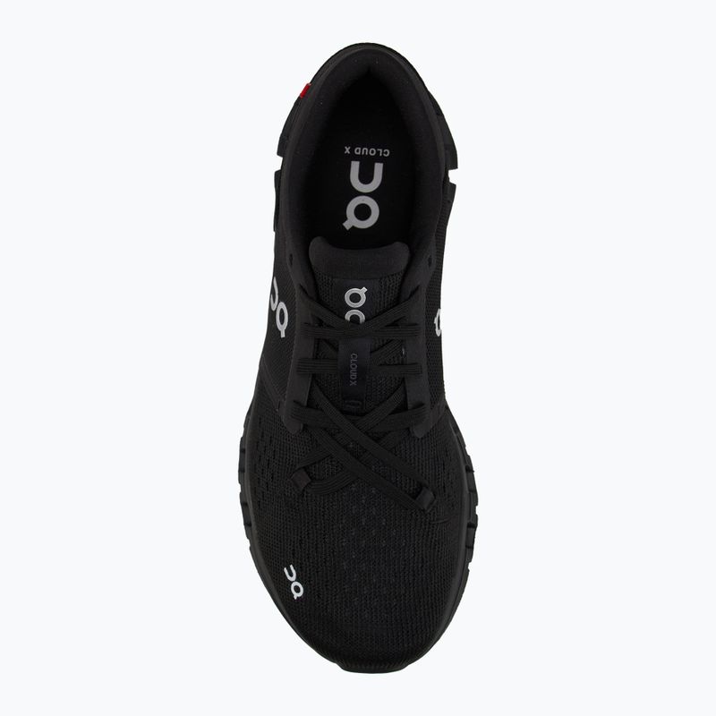 Кросівки для тренувань чоловічі On Cloud X 4 black/eclipse 5