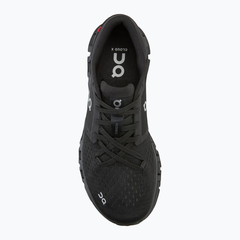 Жіноче тренувальне взуття On Cloud X 4 black/eclipse 5