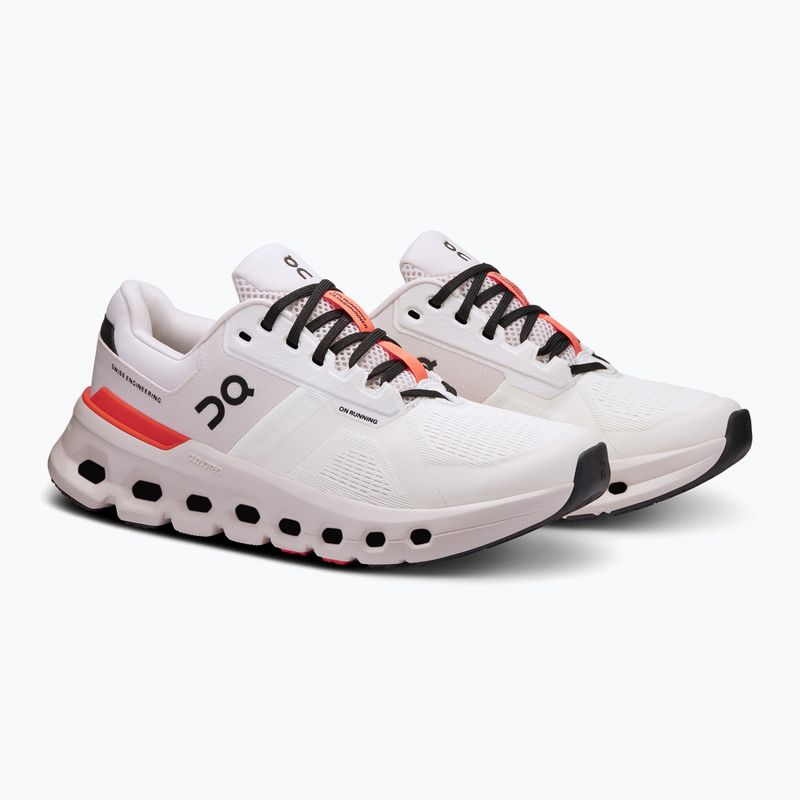 Кросівки для бігу жіночі On Cloudrunner 2 white/sand 8