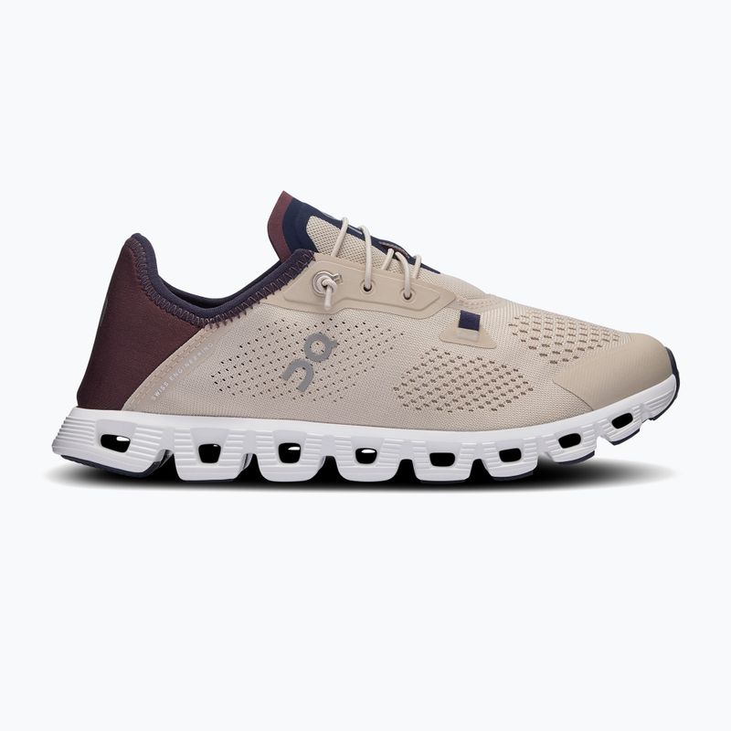 Кросівки жіночі On Running Cloud 5 Coast sand/mulberry 9