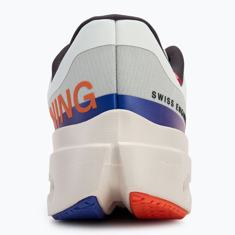 Кросівки для бігу чоловічі On Cloudsurfer Next white/flame 6