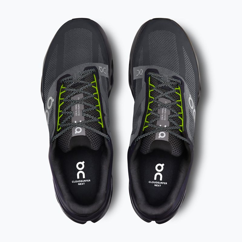 Кросівки для бігу чоловічі On Cloudsurfer Next black/iron 6