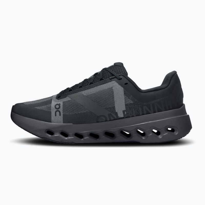 Кросівки для бігу чоловічі On Cloudsurfer Next Wide black/eclipse 3