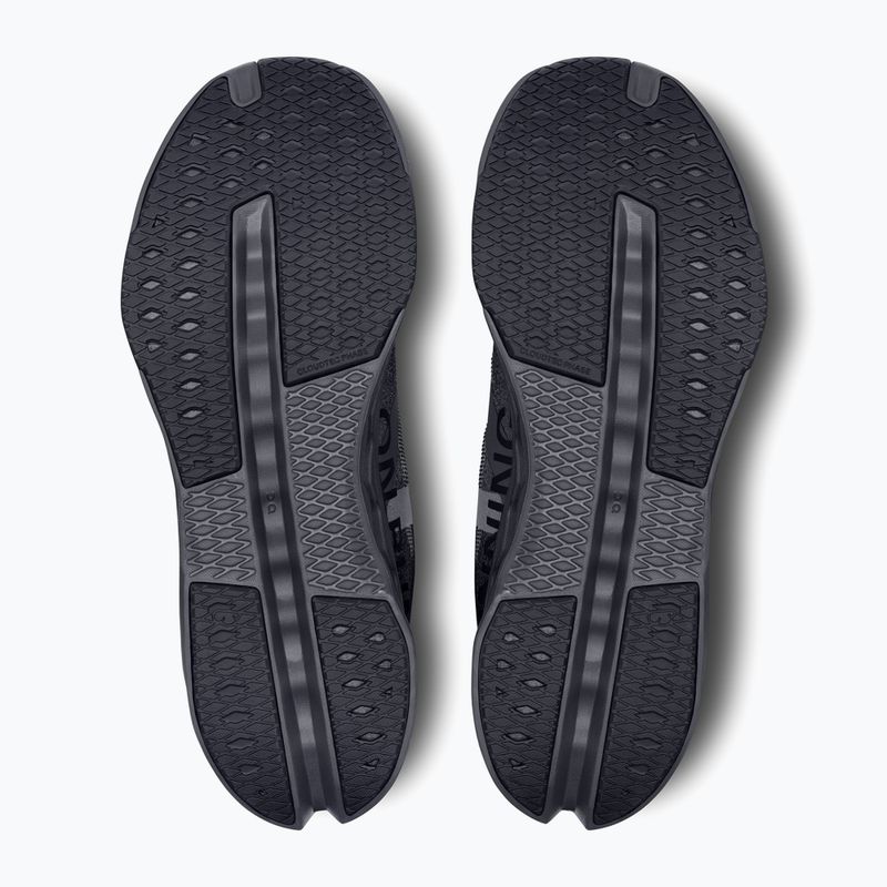 Кросівки для бігу чоловічі On Cloudsurfer Next Wide black/eclipse 5