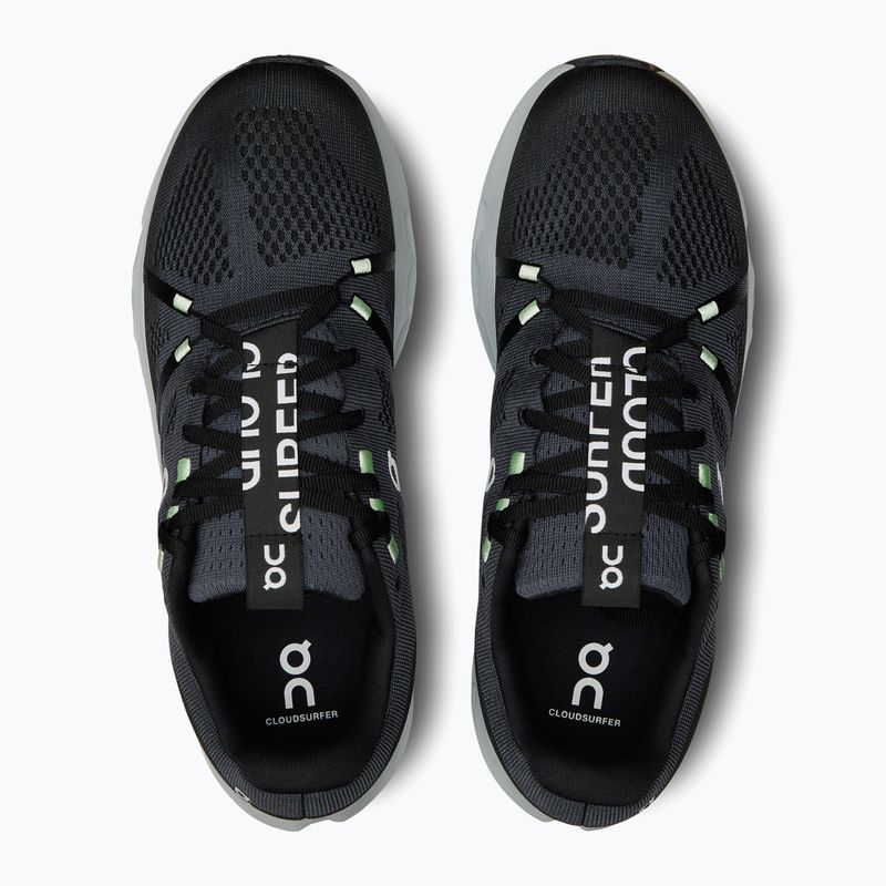 Кросівки для бігу чоловічі On Cloudsurfer iron/glacier 13