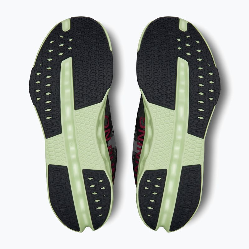Кросівки для бігу жіночі On Cloudsurfer Next black/lima 12