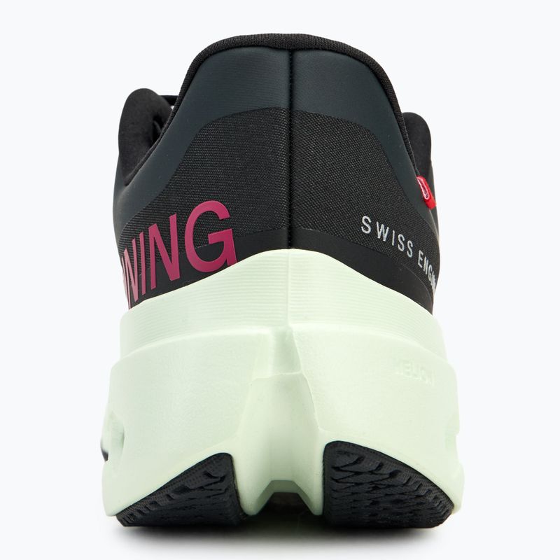 Кросівки для бігу жіночі On Cloudsurfer Next black/lima 6