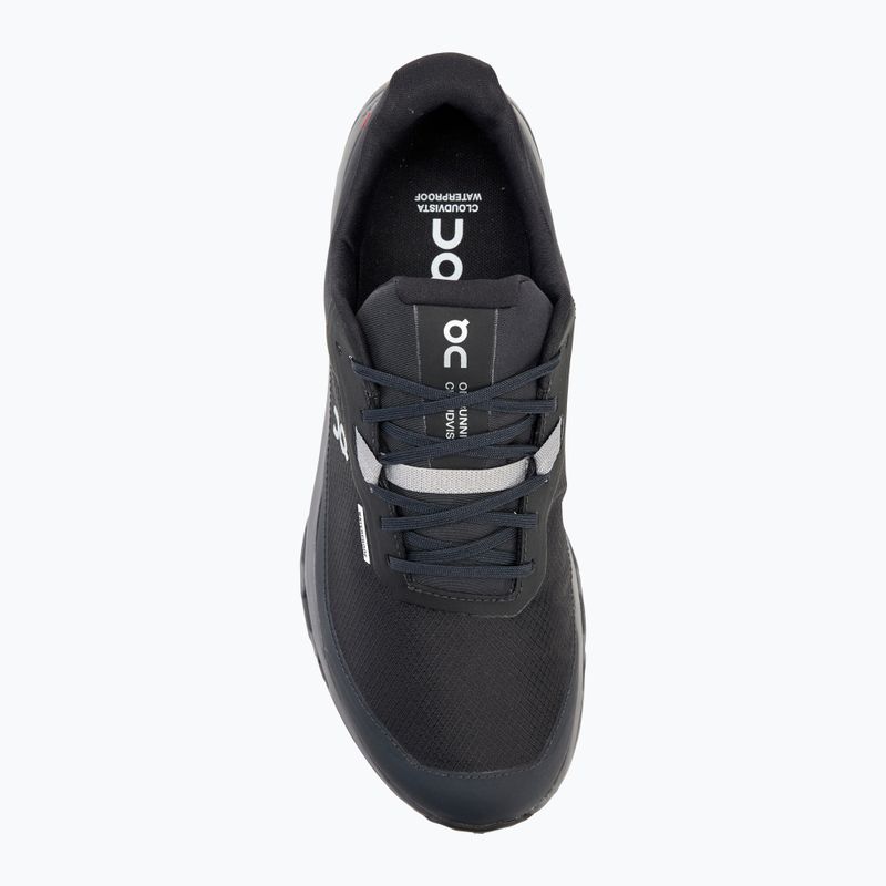 Кросівки для бігу чоловічі On Cloudvista 2 Waterproof black/eclipse 5