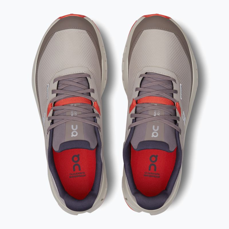 Кросівки для бігу жіночі On Cloudvista 2 Waterproof pearl/ice 13