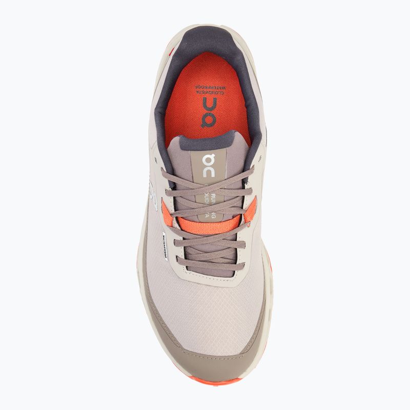 Кросівки для бігу жіночі On Cloudvista 2 Waterproof pearl/ice 5