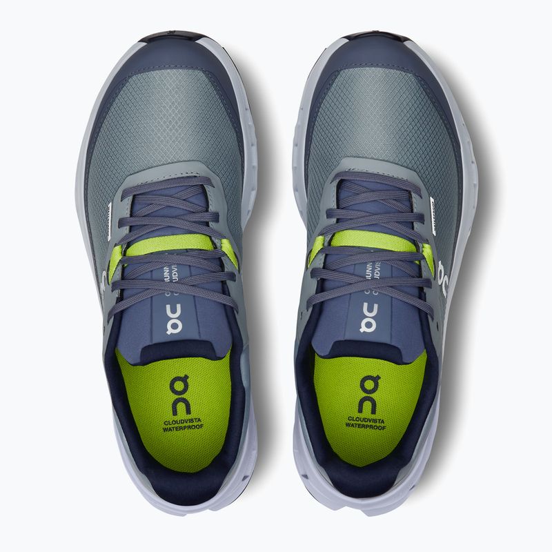 Кросівки для бігу жіночі On Cloudvista 2 Waterproof mist/heather 13