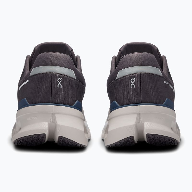 Кросівки для бігу чоловічі On Cloudrunner 2 Waterproof zinc/midnight 11