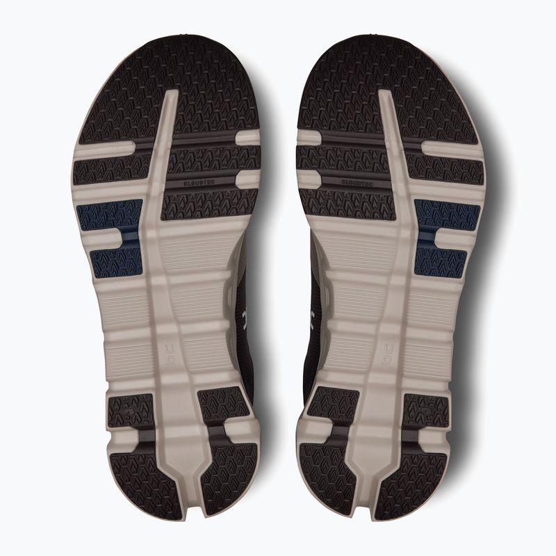 Кросівки для бігу чоловічі On Cloudrunner 2 Waterproof zinc/midnight 12