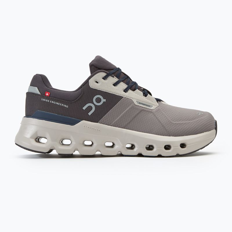 Кросівки для бігу чоловічі On Cloudrunner 2 Waterproof zinc/midnight 2