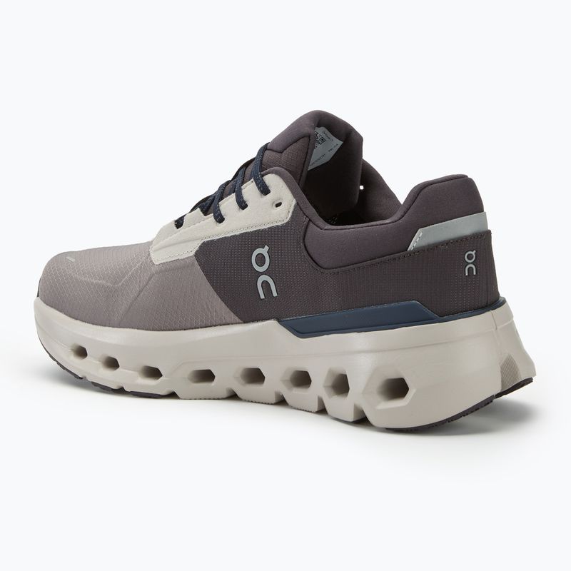 Кросівки для бігу чоловічі On Cloudrunner 2 Waterproof zinc/midnight 3