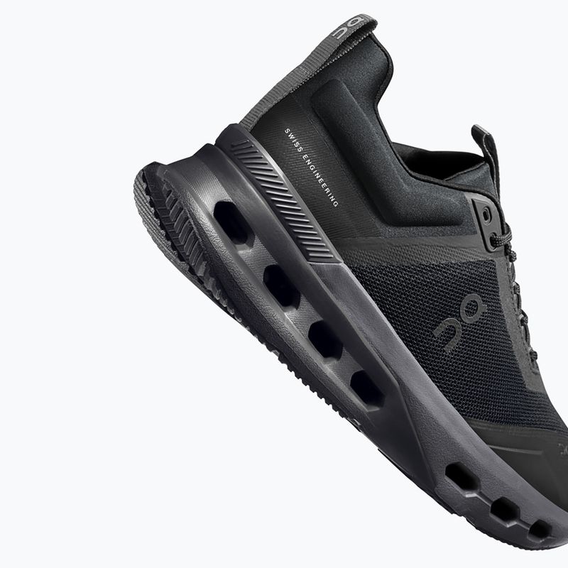 Кросівки для тренувань жіночі On Running Cloudnova X black/eclipse 8