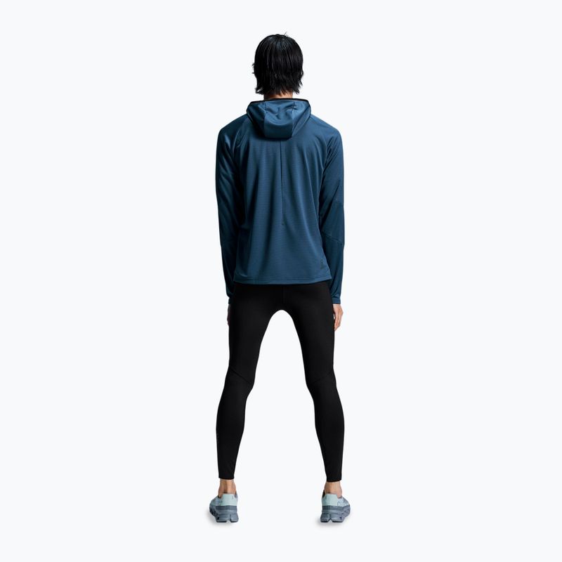 Кофта для бігу чоловіча On Running Climate Zip Hoodie blue 3