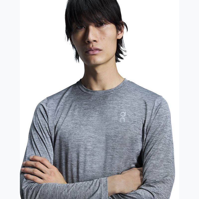 Лонгслів для бігу чоловічий On Running Core Long-T heather gray 5