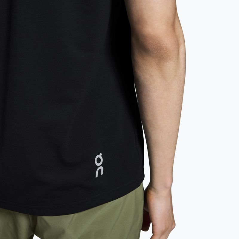 Футболка для бігу чоловіча On On Run-T black 4