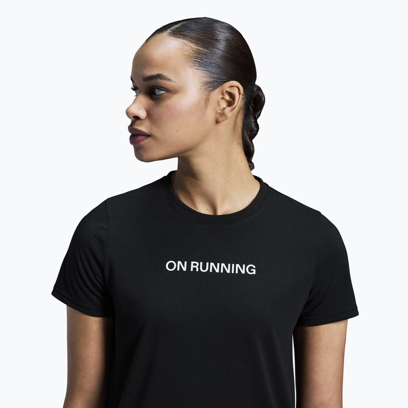 Футболка для бігу жіноча On On Run-T black 6
