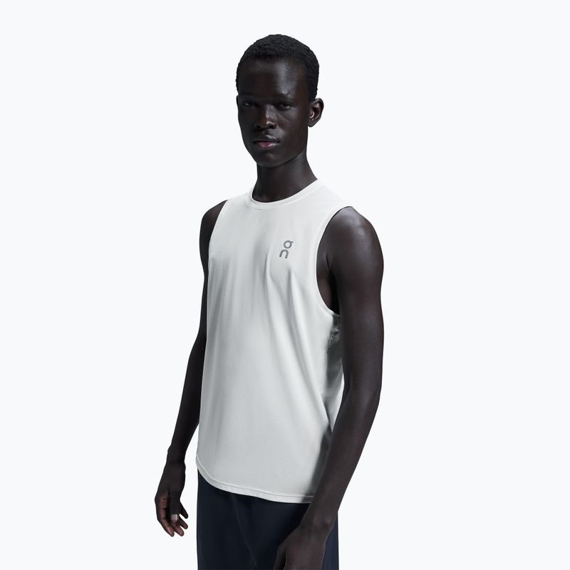 Топ для бігу чоловічий On Core Tank undyed-white 4