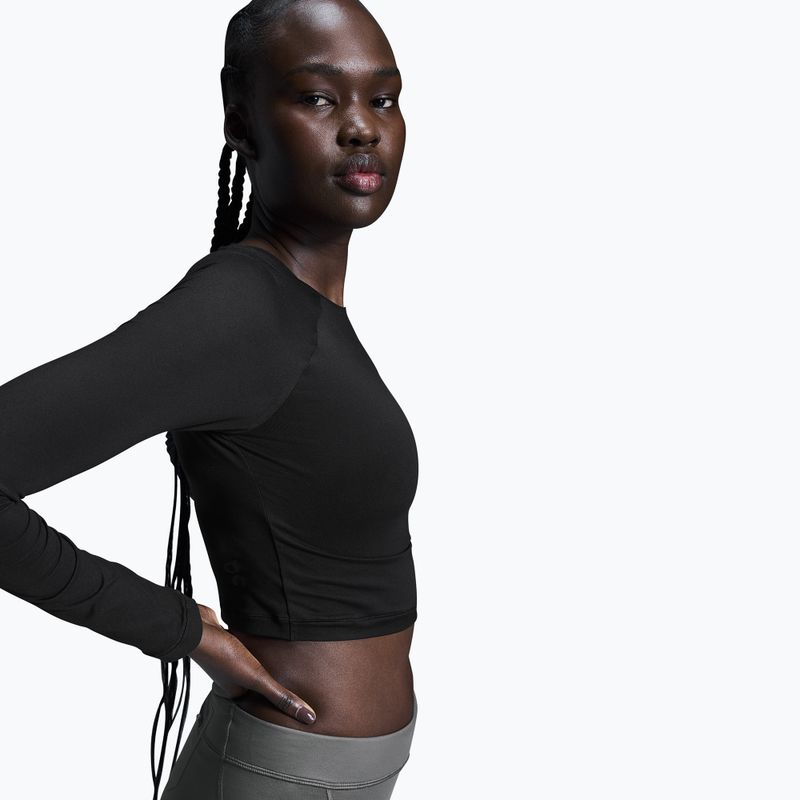 Top для бігу жіночий On Running Movement Long-T Crop black 5