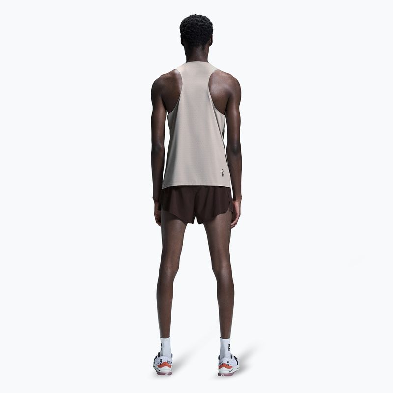 Топ для бігу чоловічий On Race Singlet pearl 3