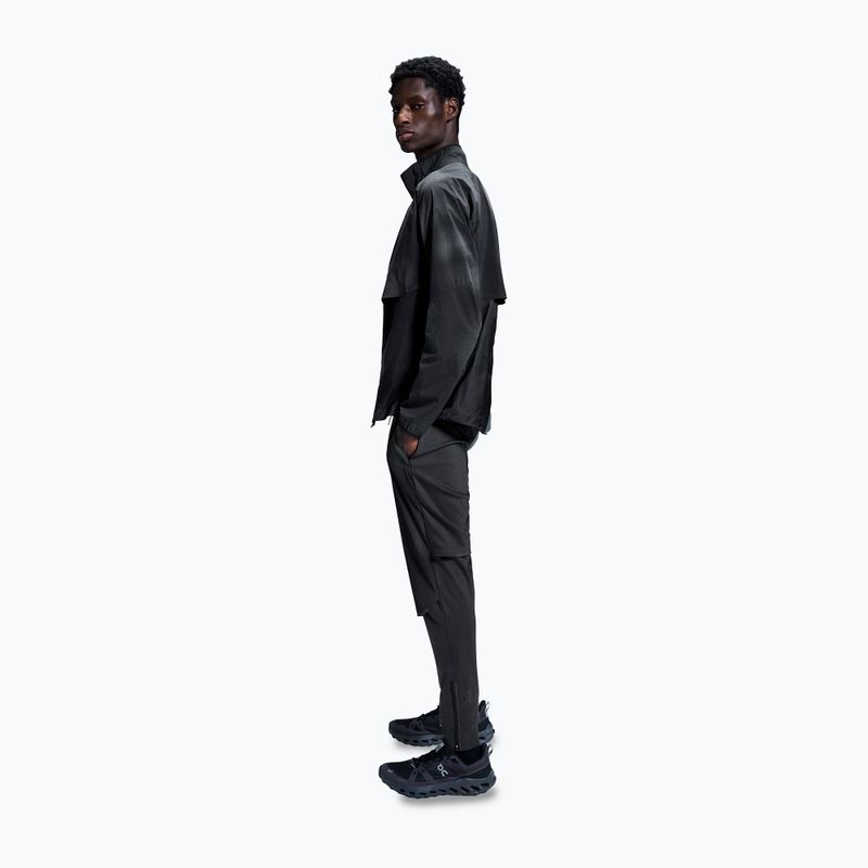 Штани для бігу чоловічі On Running Weather Pants Lumos black 4