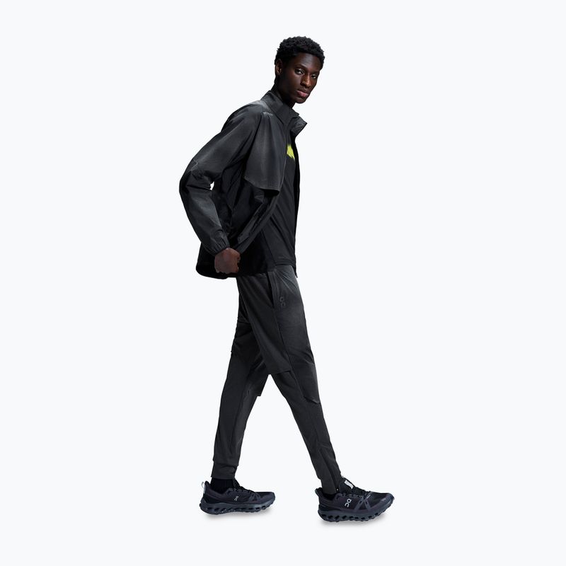 Штани для бігу чоловічі On Running Weather Pants Lumos black 5