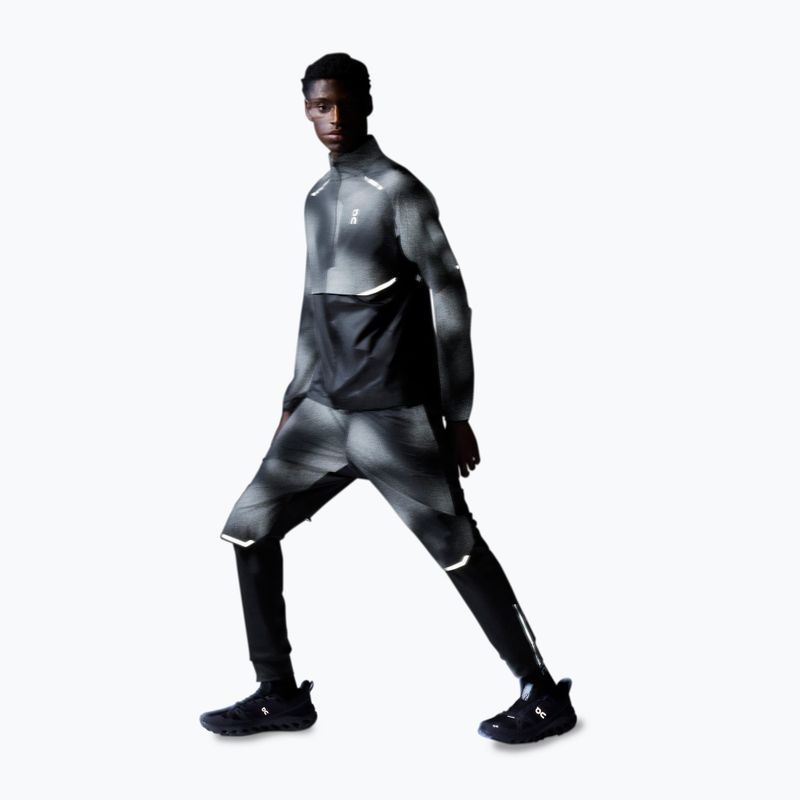 Штани для бігу чоловічі On Running Weather Pants Lumos black 6