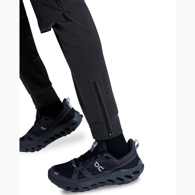 Штани для бігу чоловічі On Running Weather Pants Lumos black 8