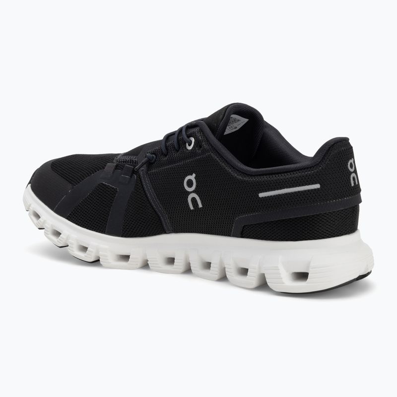 Кросівки чоловічі On Cloud 6 black/white 3