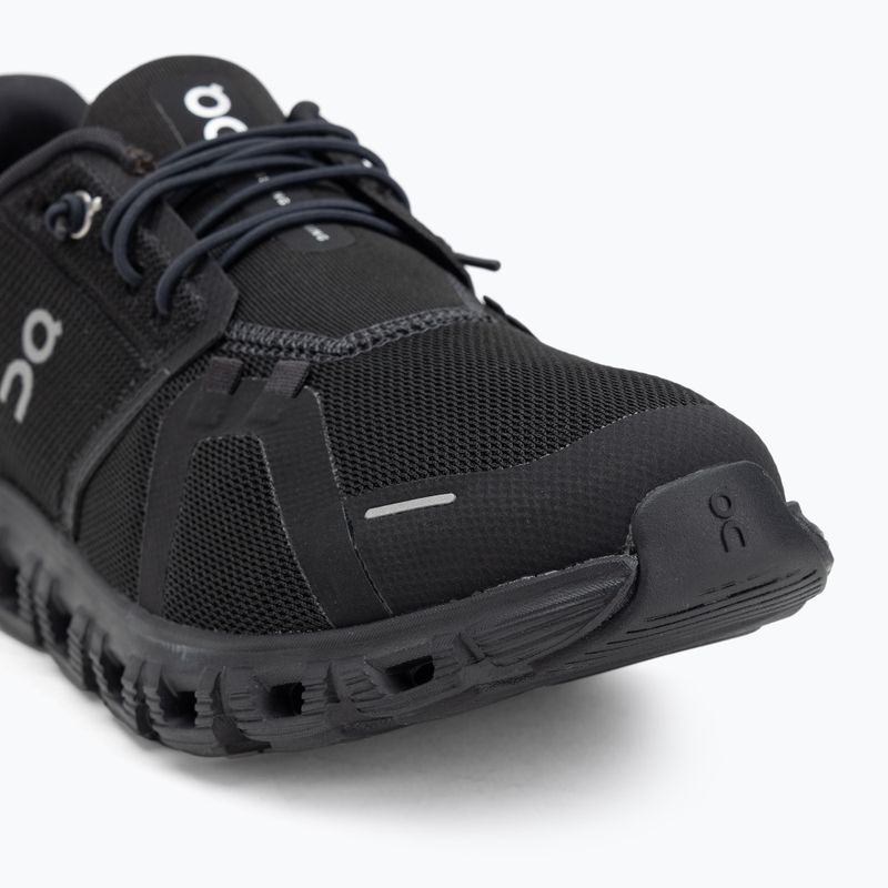 Кросівки чоловічі On Running Cloud 6 black/black 7